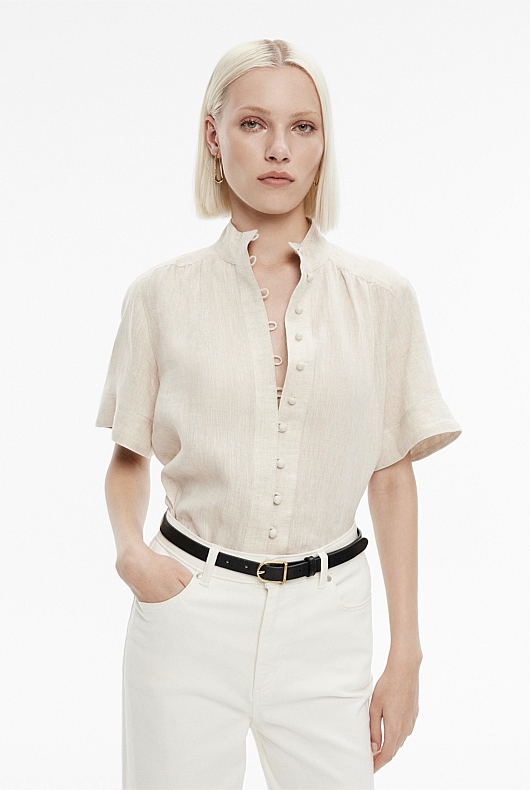 Shop Women's Linen Shirts & Tops Online - Witchery