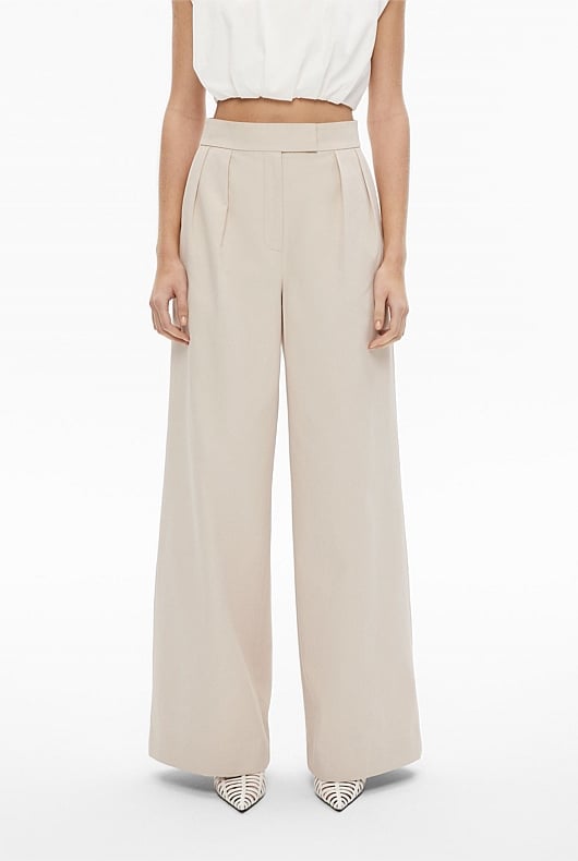 Waisted Pleat Trouser