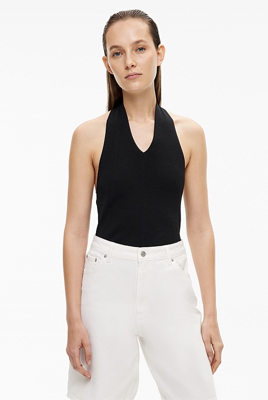 Halter Neck Knit