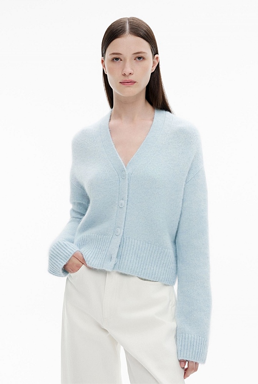 Fluffy Boxy Cardigan