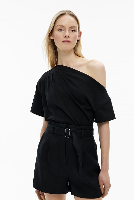 Asymmetric Relaxed T-Shirt