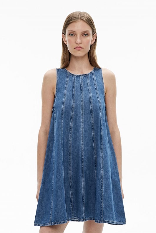 Denim Swing Dress