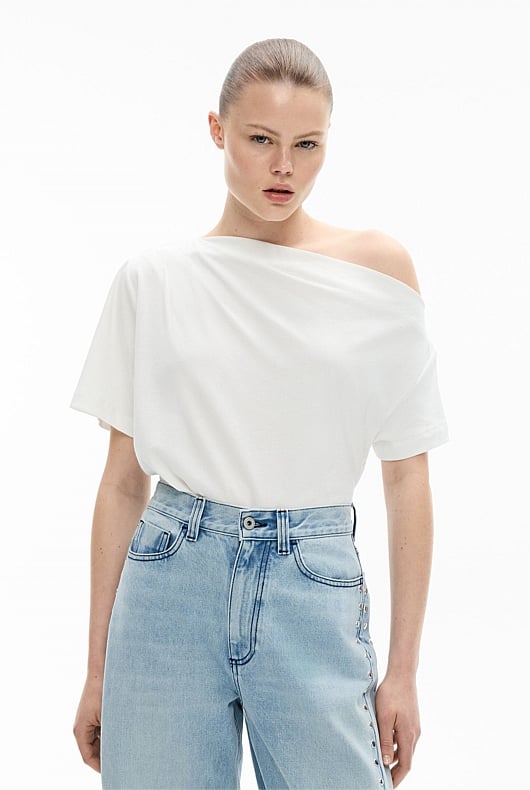 Asymmetric Relaxed T-Shirt