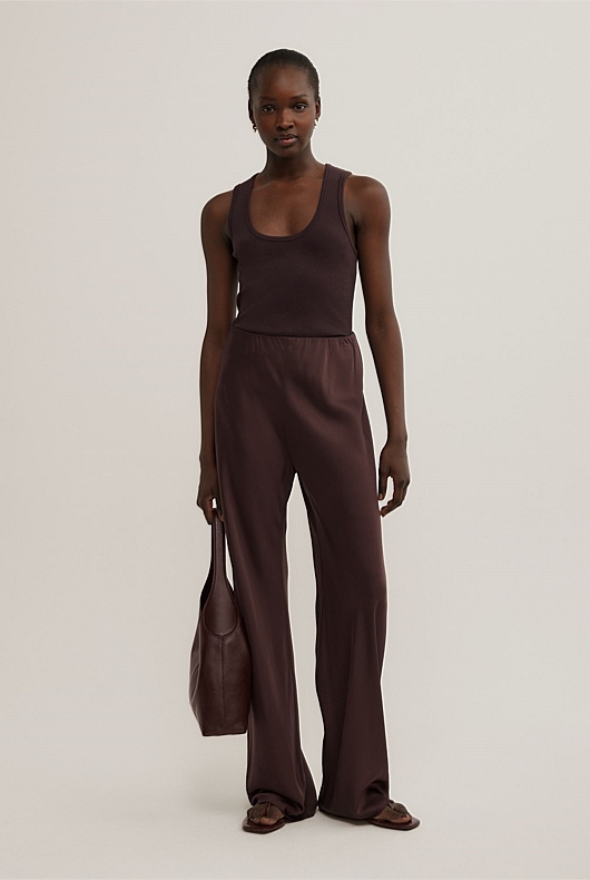 Bias Cut Pants