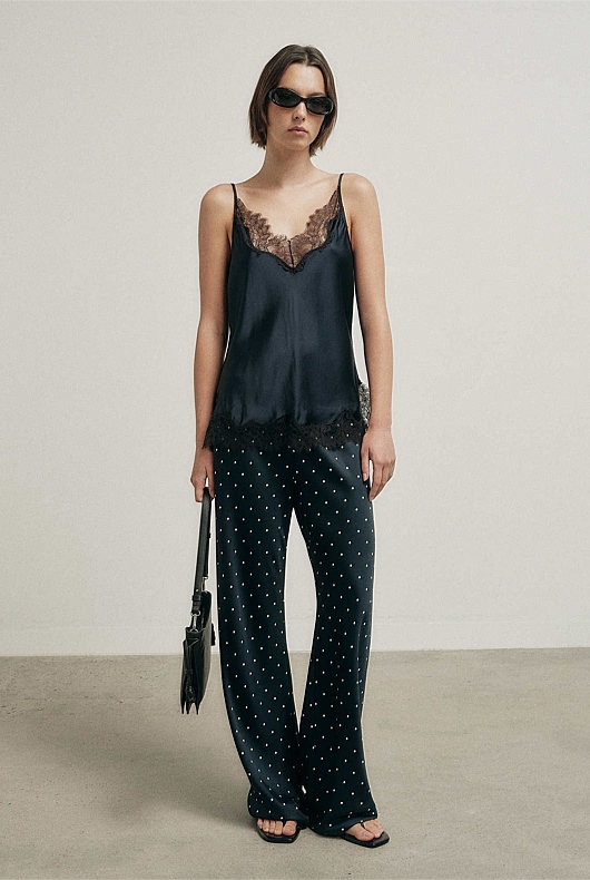 Bias Cut Pants