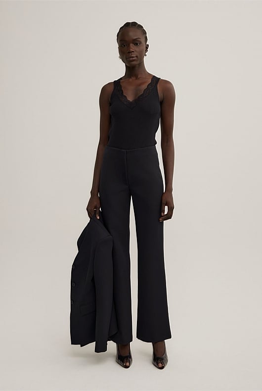 Slim Clean Pants