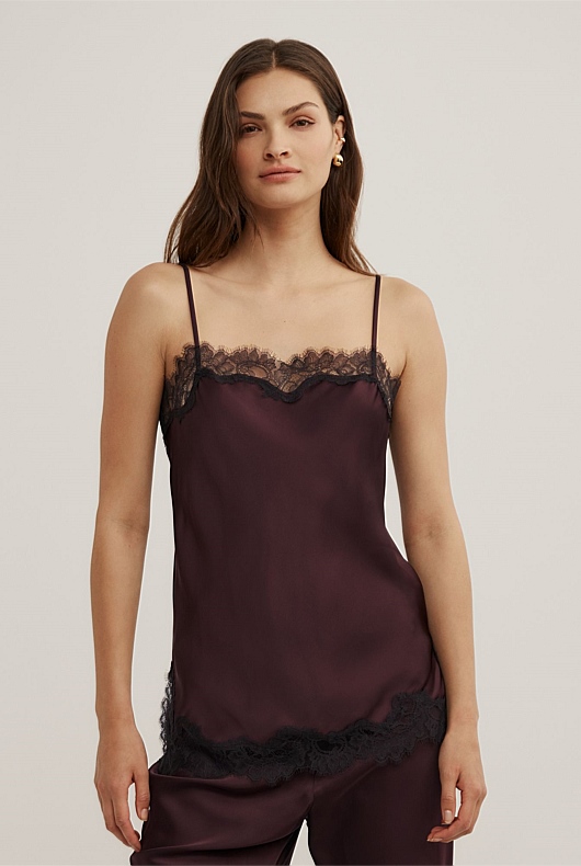 Lace Border Camisole