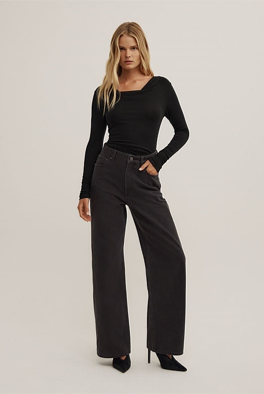 Wide Leg Jeans