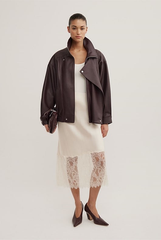 Lace Trim Skirt