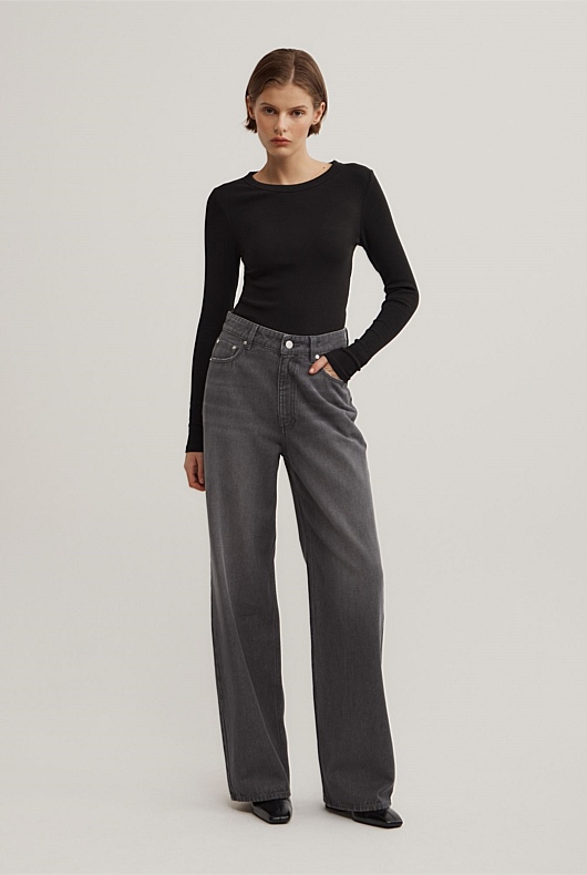 Wide Leg Jeans