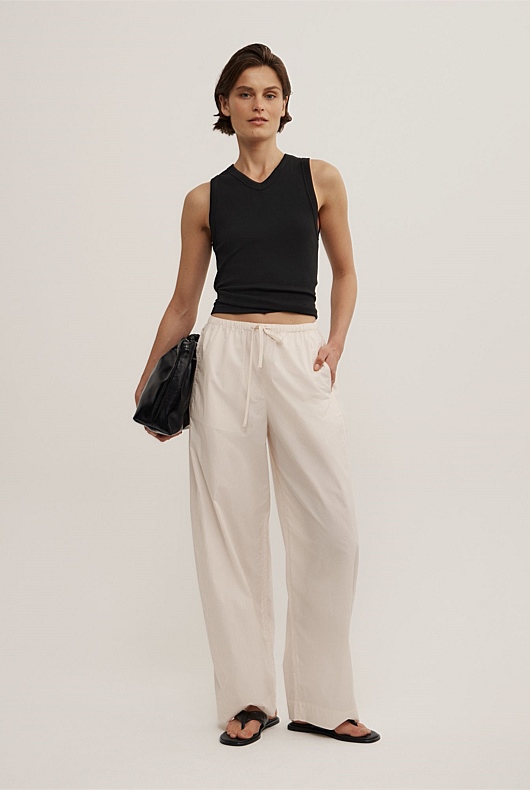 Pull On Barrel Pant