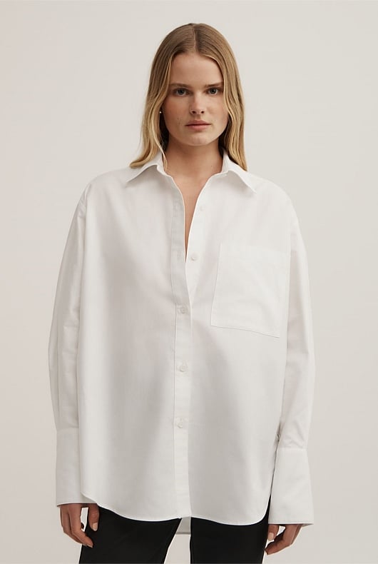 Cotton Oxford Shirt