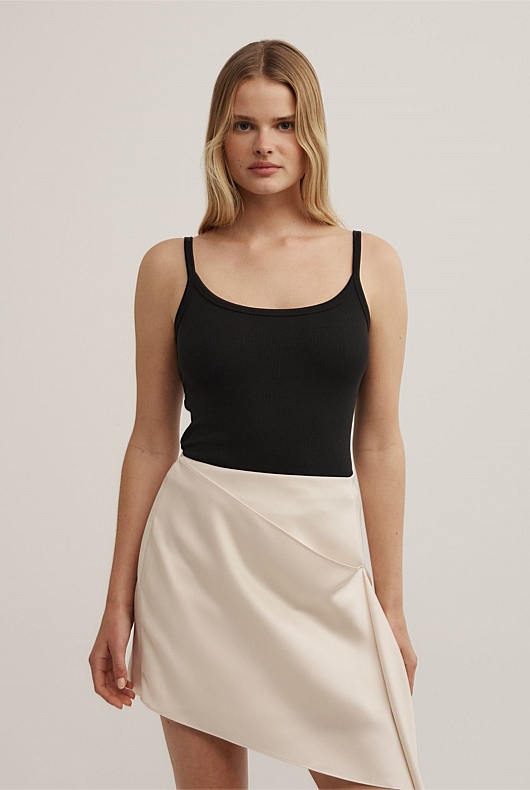 Open Back Tank Top