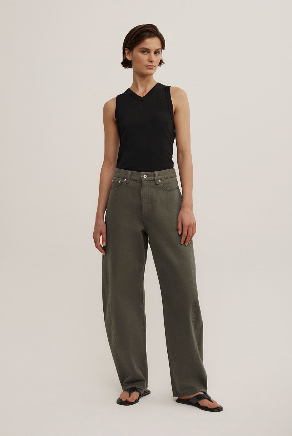 Barrel Leg Jeans