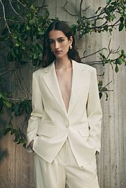 Oversized Single-Breasted Blazer