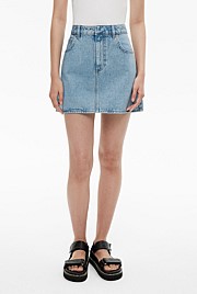 Denim Mini Skirt