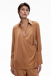 Drape Wrap Shirt