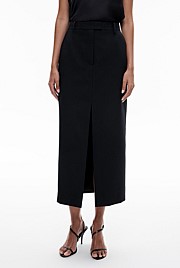 Tailored Midi Skirt