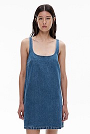 A Line Denim Dress