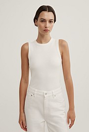 Crew Rib Tank Top