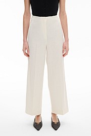Linen Crop Pants
