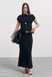 Knit Maxi Skirt