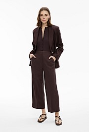 Linen Crop Pants