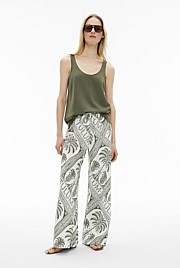 Bias Linen Pants