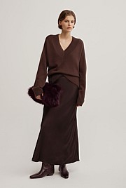 Bias Slip Skirt