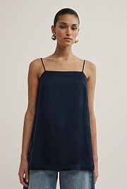 Satin Tunic Top