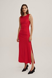Shoulder Gather Dress