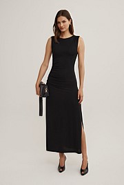 Shoulder Gather Dress