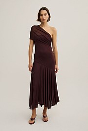 Wrapped Shoulder Dress