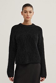 Fluffy Crew Knit