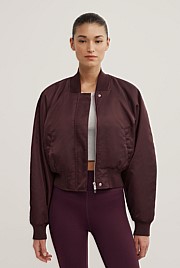 Nylon Bomber Jacket