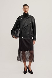 Lace Trim Skirt