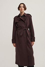 Longline Trench Coat