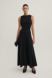 Jersey Panel Dress