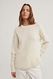 Relaxed Crew Neck Knit