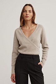 Wrap Front Knit