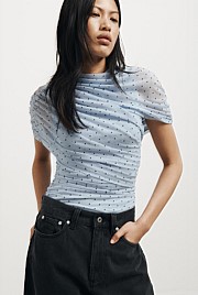 Mesh Cape Top