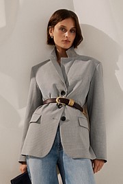 Houndstooth Blazer