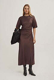 Tuck Waist Dress