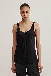 Satin Tank Top