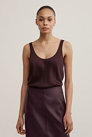 Satin Tank Top
