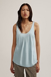 Satin Tank Top