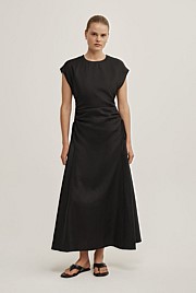 Side Gather Dress