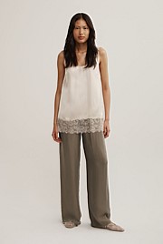 Pull On Cupro Pant