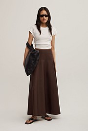 Cotton Basque Skirt