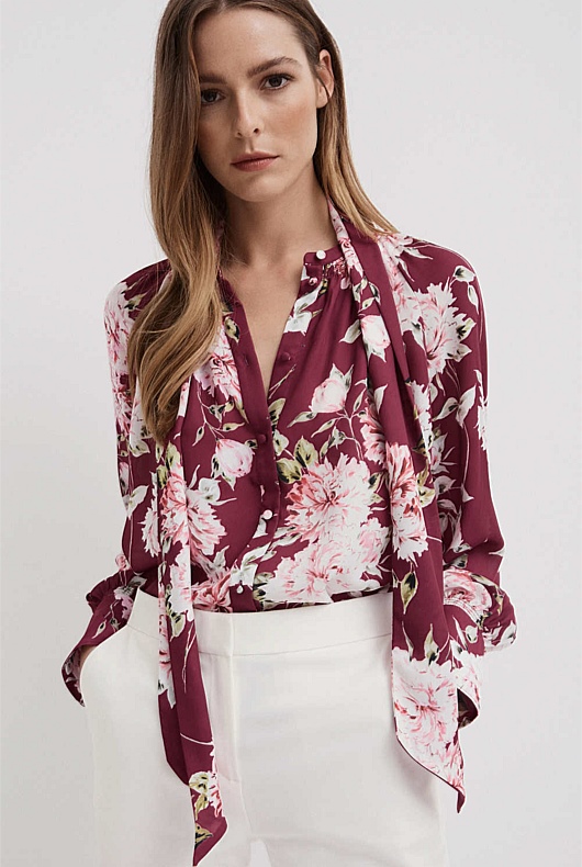 Floral Print Blouse